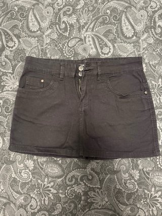Falda corta negra Talla XS