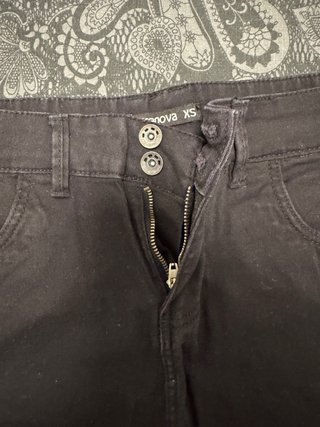 Falda corta negra Talla XS