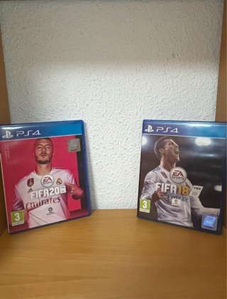 Lote FIFA 20 y FIFA 18 PS4