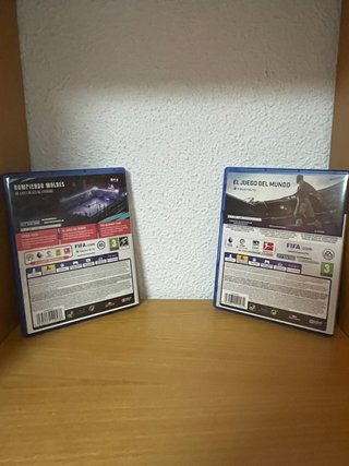 Lote FIFA 20 y FIFA 18 PS4