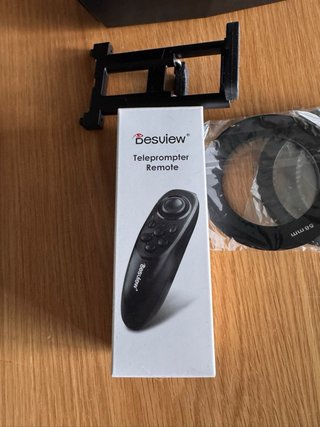 Teleprompter Desview T2 + mando | Como nuevo
