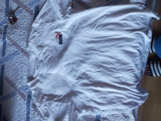 Camiseta Puma Blanca , talla 11-12