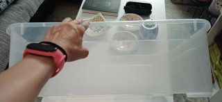 Caja Plástico Almacenaje Transparente