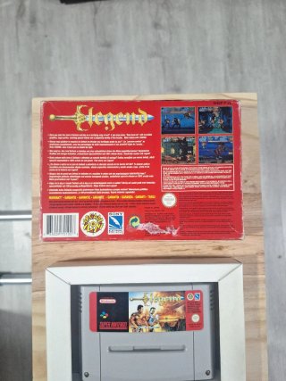 Super Nintendo Legend Juego + Caja + Manual
