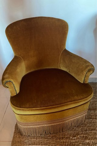 Butaca Descalzadora mueble de coleccion