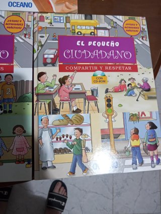 Lote de libros para la educación infantiles.