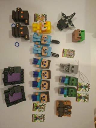 Minecraft Kinder Joy - Set Completo