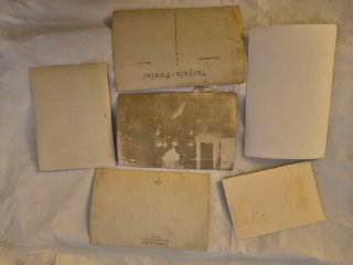 6 foto postali antiche originali 1900-50