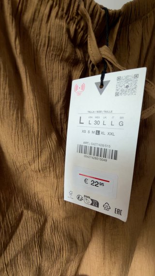 Falda Larga Zara Talla L
