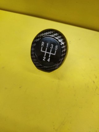 POMO PALANCA CAMBIO BMW E46 E60 E90 NEGRO CARBON 5