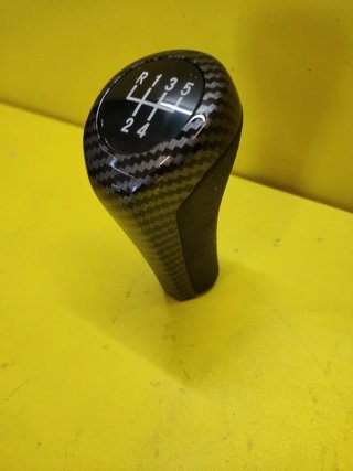 POMO PALANCA CAMBIO BMW E46 E60 E90 NEGRO CARBON 5