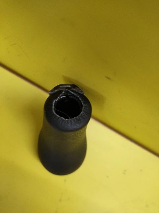 POMO PALANCA CAMBIO BMW E46 E60 E90 NEGRO CARBON 5