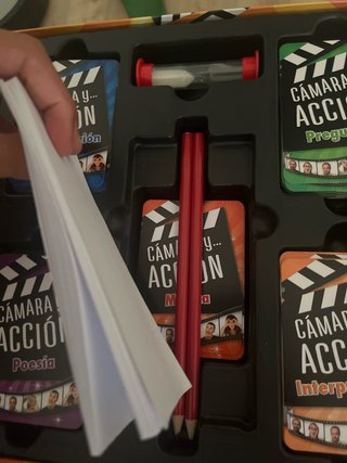 Juego de mesa Cámara y Acción