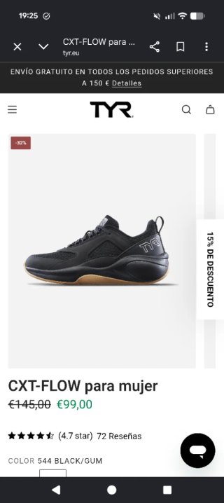 Zapatillas CrossFit TYR CXT Flow NUEVAS