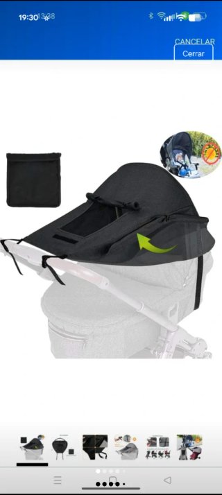 Parasol para carrito de bebé universal