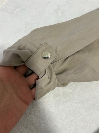 Sobrecamisa Safari Beige ZARA Talla S