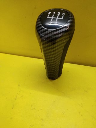 POMO PALANCA CAMBIO BMW E46 E60 E90 NEGRO CARBON 5