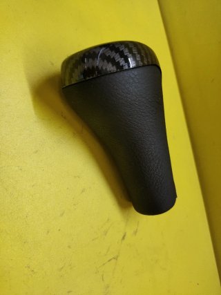 POMO PALANCA CAMBIO BMW E46 E60 E90 NEGRO CARBON 5