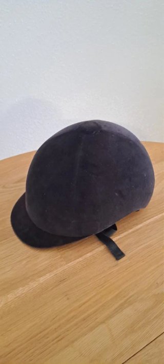 Chaleco protector y casco equitación niño