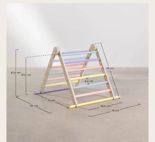 Triángulo Pikler Madera SKLUM + Rampa