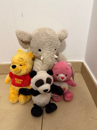 Conjunto peluches