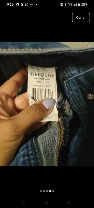Pantalones Tiffosi Azules