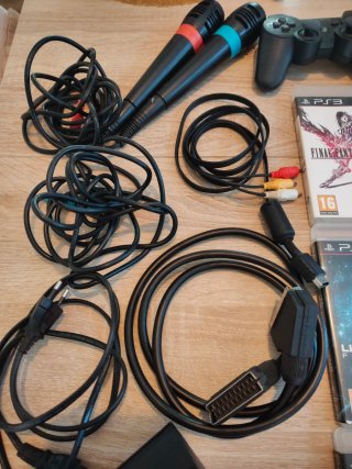 Pack PS3 Slim 500GB + 3 Mandos + 12 Juegos
