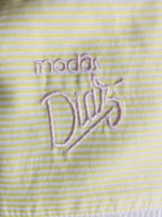 Camisa Modas Díaz rayas lima Talla 39