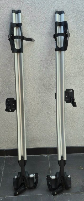 2 Portabicicletas Tules para anclaje en horquilla