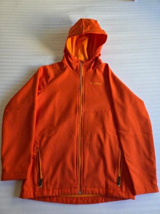Chaqueta Columbia Infantil Softshell Naranja 14-16
