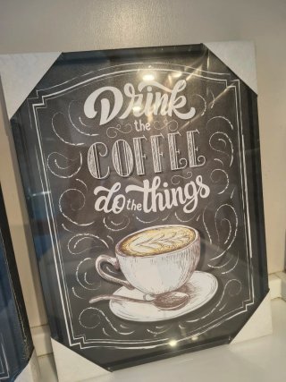 Pack 2 Cuadros Decorativos Coffee