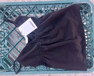 Top tirantes Bershka negro nuevo