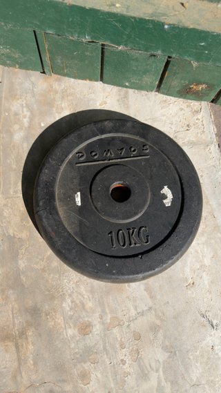 1 Disco de pesa 10 kg