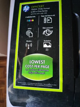 Impresora HP Officejet 7500A Wide Format