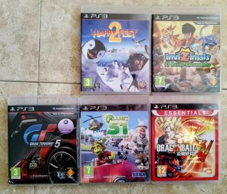 Lote 5 Juegos PS3