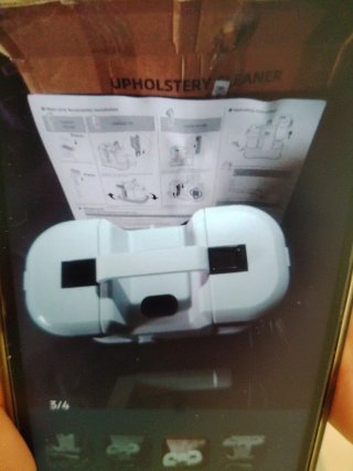 Lava aspiradora LIBLUELU coches tapicería