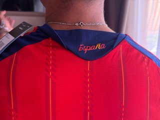Camiseta futbol seleccion española dos estrellas