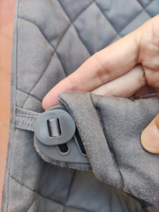 Hamaca BabyBjörn Bliss Gris Antracita
