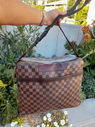 Borsa Dorsoduro Louis Vuitton in damier ebene