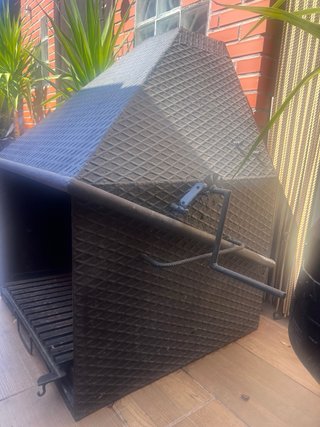 Barbacoa de hierro 70x70 cm