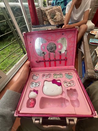 Maletín Maquillaje Hello Kitty Rosa