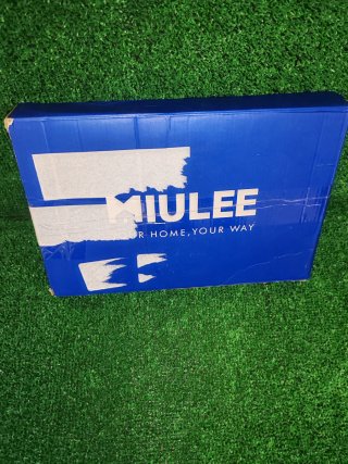 Juego 2 visillos blancos con trabillas