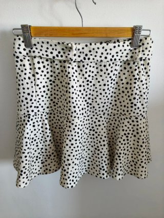 Falda pantalón Stradivarius lunares