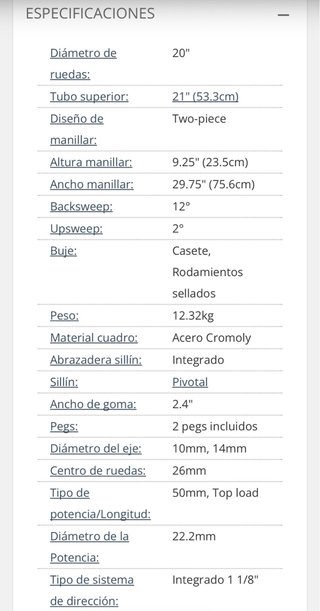 Bicicleta BMX Wethepeople Trust