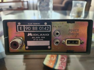 Emisora CB Midland Alan 44 con caja y manual