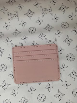 Portacarte Louis Vuitton Rosa vernice