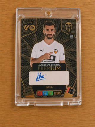 José Gayà Autógrafo Original Premium Panini /200