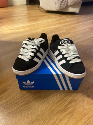 Adidas Campus Negras Originales Talla 38