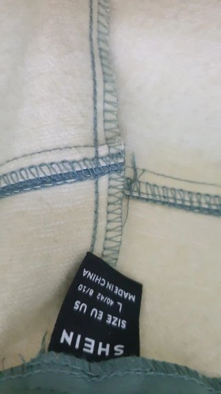 Pantalón polipiel forrado mujer