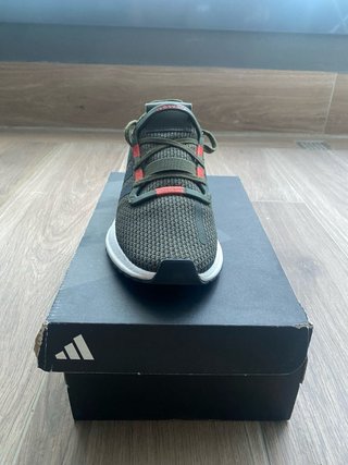 Zapatilla Adidas running hombre verde/rojo